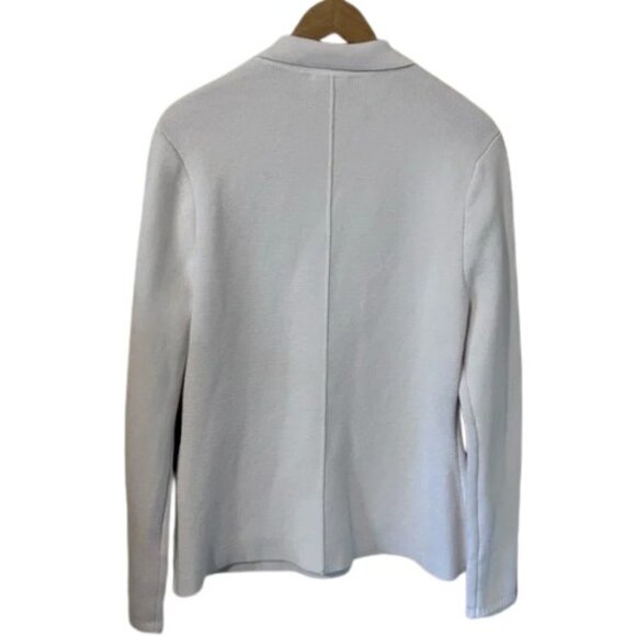 L'agence white Lacey knit blazer size L - Picture 8 of 12